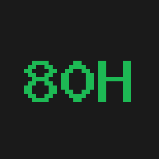 80 hits logo
