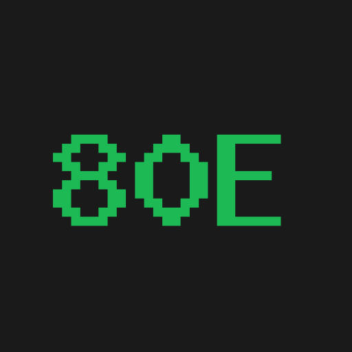 80er logo