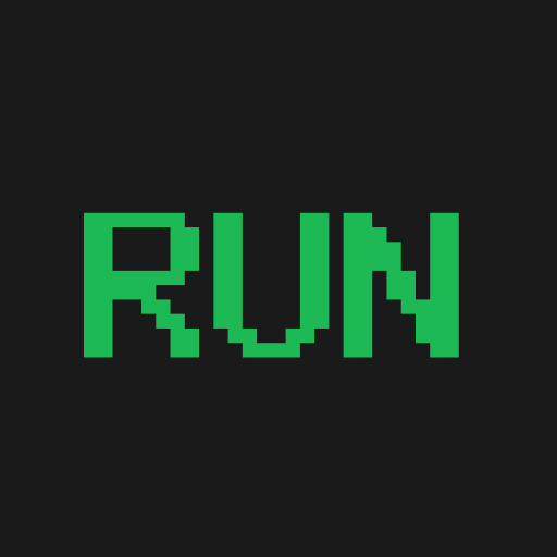 running logo